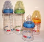 NUK bottles